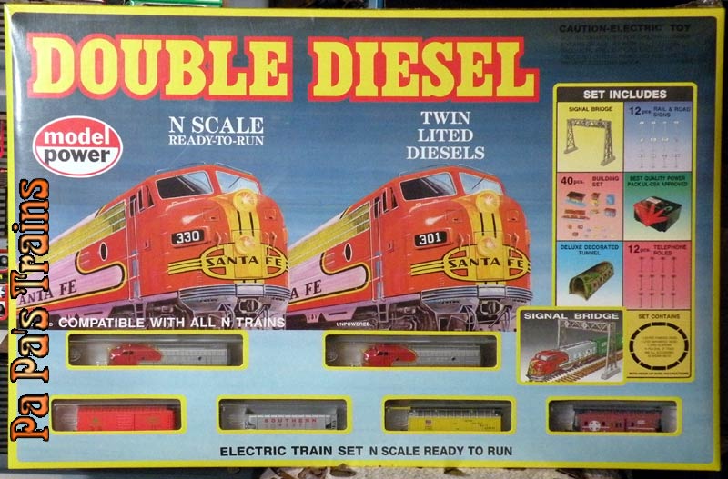  about Double Diesel Train Set for your N Scale 1:160 by Model Power