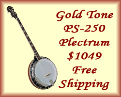 Gold Tone PS-250 Plectrum Banjo