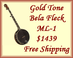 Gold Tone Bela Fleck ML-1 Barritone Banjo